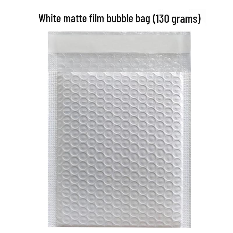 Purple-Pink Matte Pearlescent Bubble Envelope for Clothing Packaging