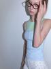 Geuliteu Roju Flower Two-Way Layered Sleeveless_Roju Top__Skyblue