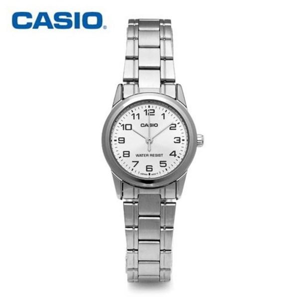 

Женские металлические аналоговые часы Casio LTP-V001D-7B, популярные корейские часы