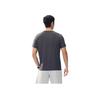 Anta Comfortable Simple Versatile Letter Round Neck Pullover Breathable Short Sleeve T-Shirt Men Tops Castle-Gray 152525117-4