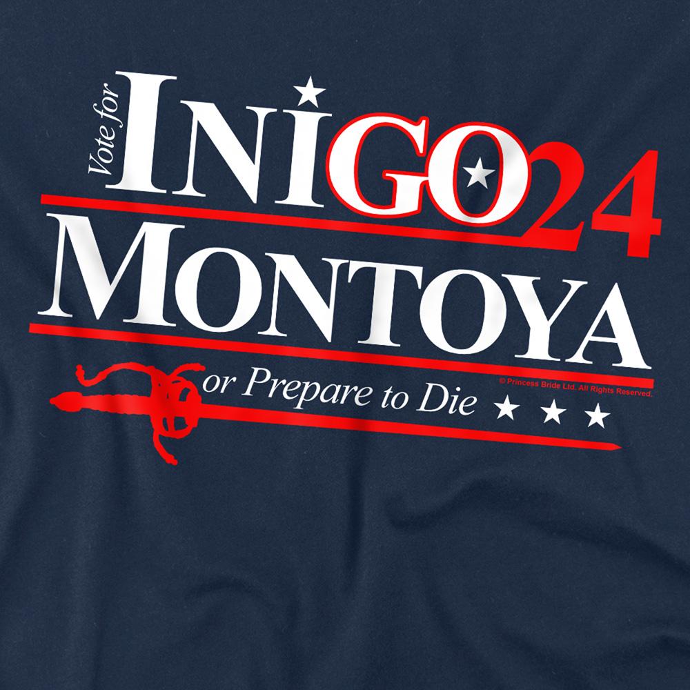 The Princess Bride Unisex Adult For President 24 Inigo Montoya T-Shirt