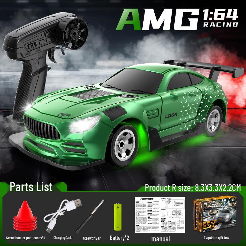 1:64 Mini High-Speed RC Drift Car - Racing Model Ornament, Perfect Holiday Gift for Boys