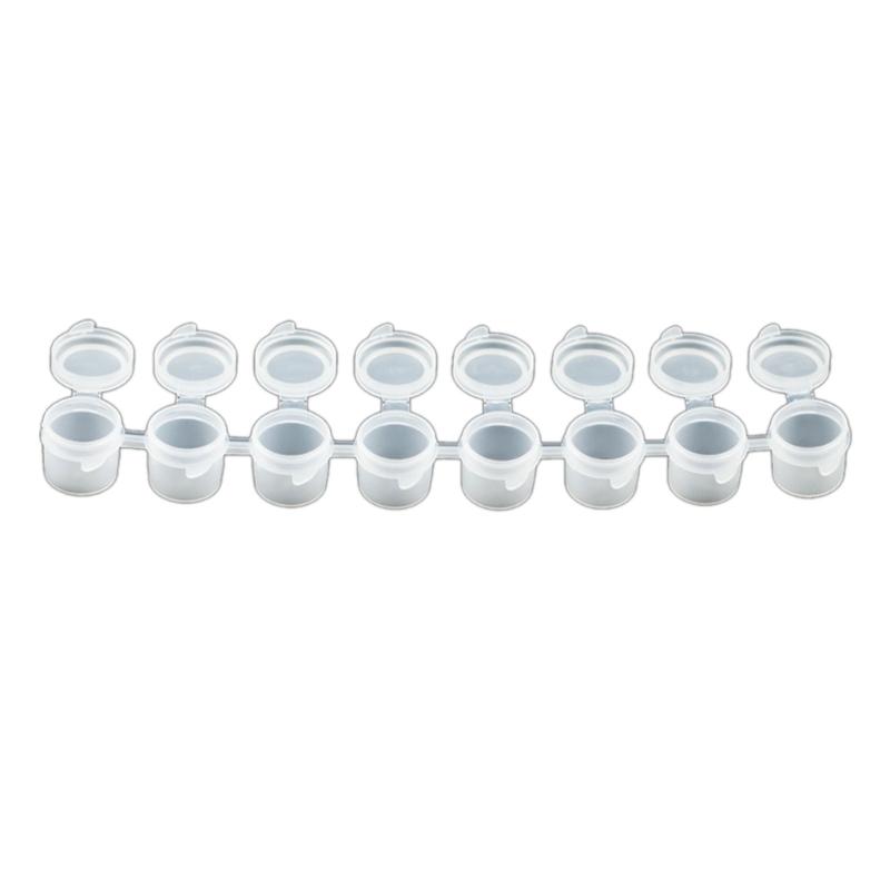 Contenant de Rangement Pratique 6/8 Bandes Bandes de Peinture Vides Pots de Peinture