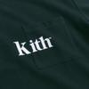 Kith Long-Sleeve Quinn Tee Stadium Unisex Tops Green KH3994-302