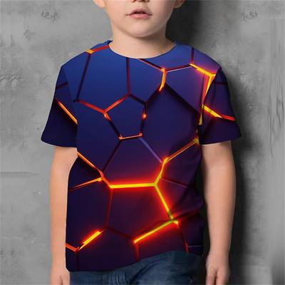 Boy T Shirts Funny Graphic Boy Birthday Clothes Kids Gift Top Tee T Shirt For Boys Short Sleeve Casual Children's Clothing