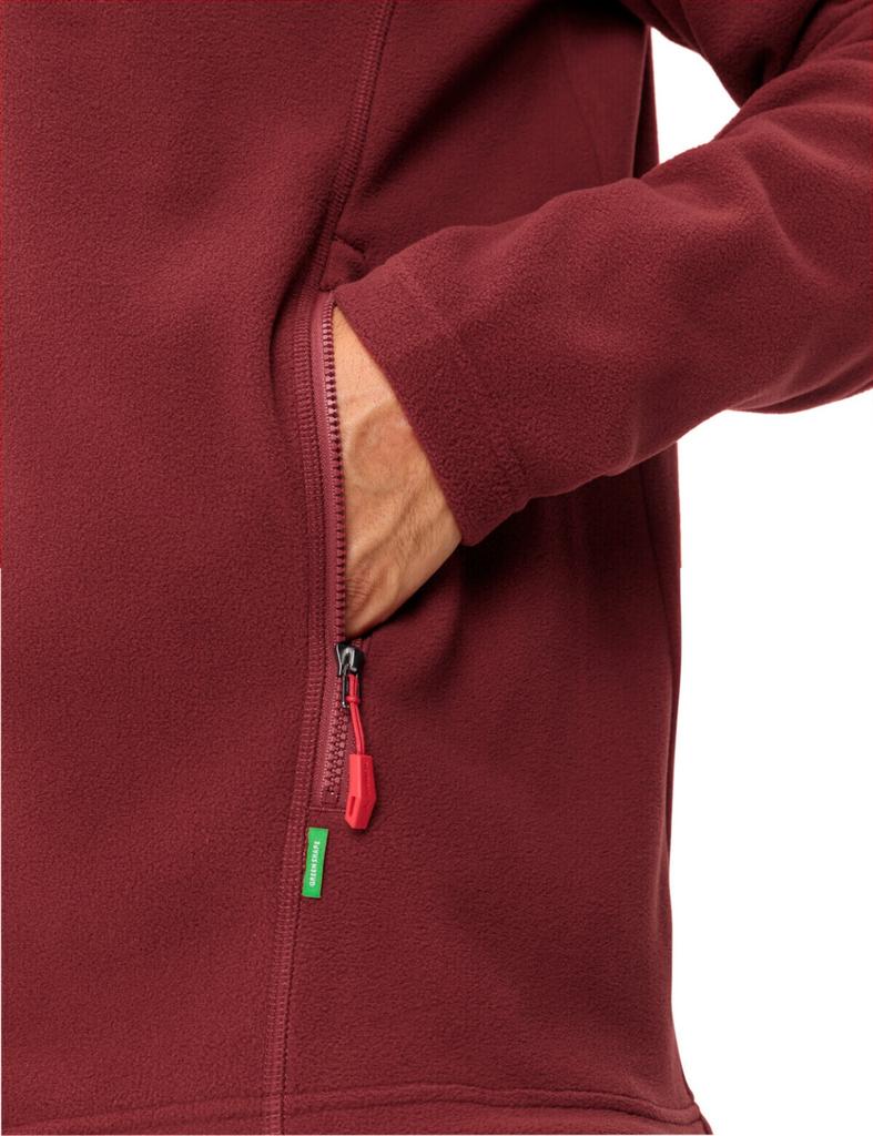 Jacket VAUDE Men's Rosemoor Fleece Jacket II Carmine Uni