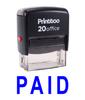 Printtoo Office Stationary PAID Self Inking Custom Stamp Rubber Stamp-Black