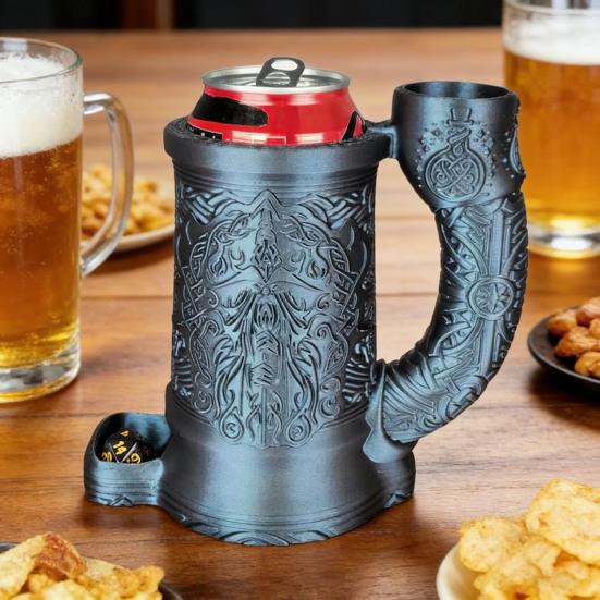 Kubek Czarodzieja Wieża na Kostki 12oz Uchwyt na Napój Izolowany Rękaw Puchar na Kostki ze Schowkiem Wieża do Rzucania Kostkami Uchwyt na Napój Akcesorium do Gry RPG