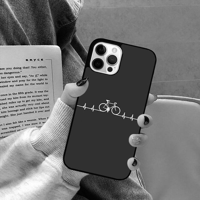 Beat Heart BIKE CYCLING Sport Phone Case For For iPhone 17 Air 16 15 11 12 13 14 Pro Ma Plus Coque