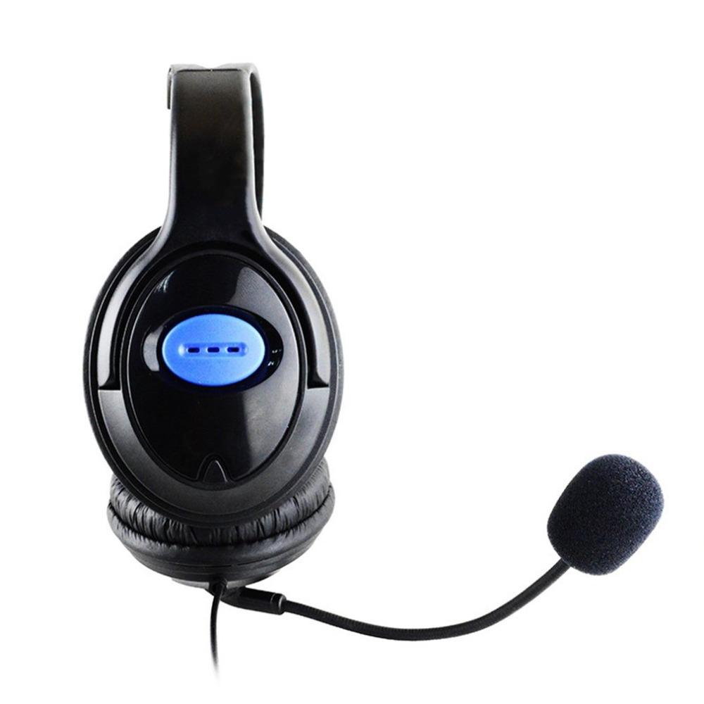 3.5mm Wired Gaming Headphones for PS4 Laptop PC Computer Headset with Microphone Volume Control Mute Button Earphone Helmet