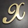 10cm/3.93in Fashionable Italicized English Letter Wall Stickers Modern Home Background Wall Decoration Stickers Creative DIY Wal