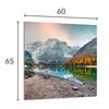 GLASPANEL FÜR DIE KÜCHE 60x65 Berge