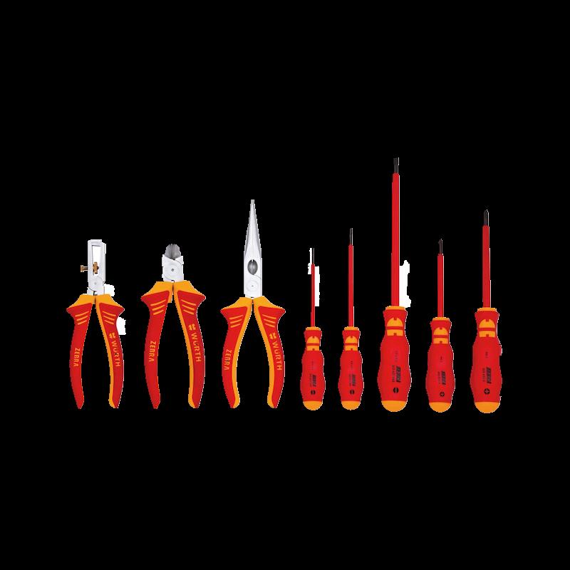 Wurth 8-Piece Advanced Electrician s Tool Set 8-Piece Set