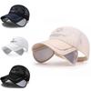 Duck Cap Letters Outdoor Visor Breathable Fishing For Men Summer Protection Sun
