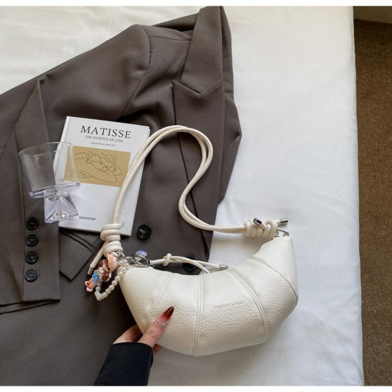 Trendy versatile dumpling bag women's spring new fashion simple shoulder bag high-end niche design women's bag