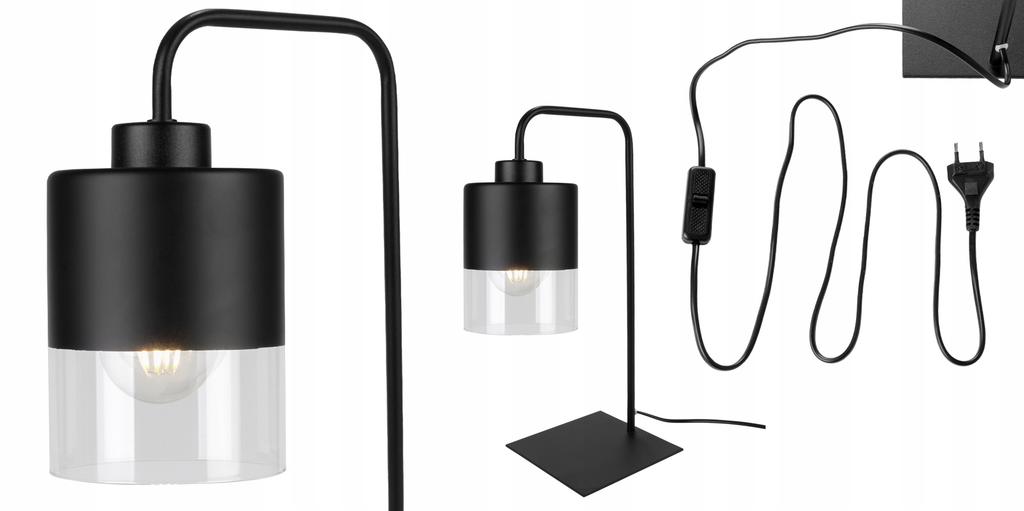 LED GLASS NIGHT STANDING DESK LAMP