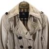 BURBERRY Cotton filling trench coat 38 beige Sanyo Shokai Women Used