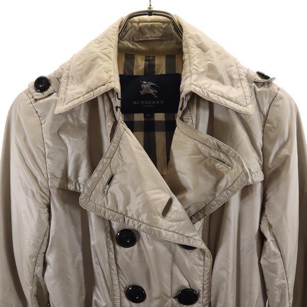 BURBERRY Cotton filling trench coat 38 beige Sanyo Shokai Women Used