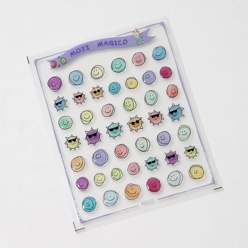 

Qiji Cute Candy Villain Jelly Three-Dimensional Relief Nail Stickers Waterproof Nail Sticker Ornament Kx339 342 kx339 (jelly)