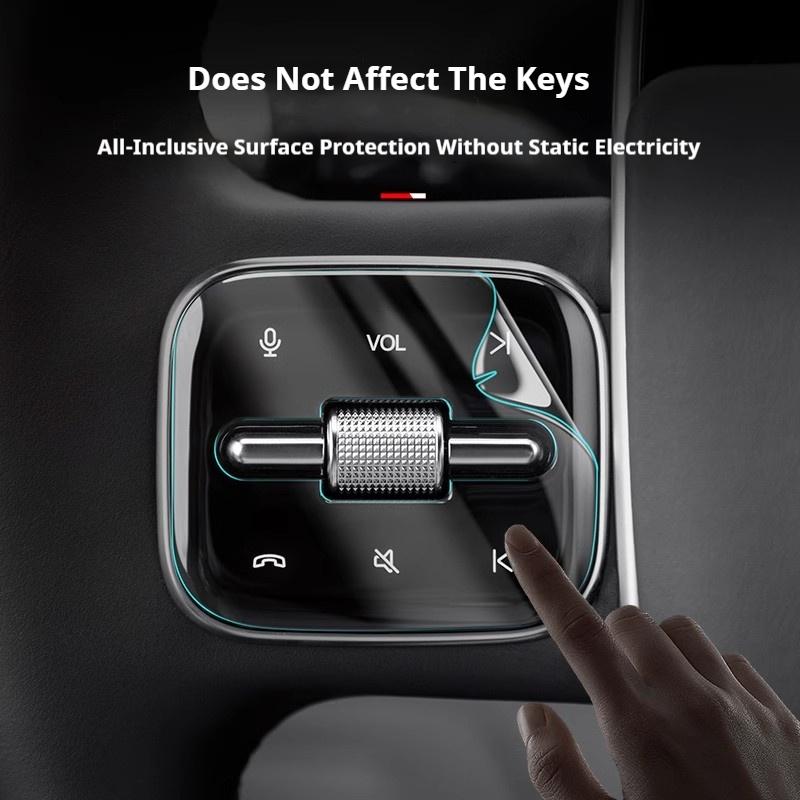 For BMW Z4 E89 2009-2017 Car Interior 5D Carbon Fiber Film PET Center Console Anti Scratch Resist Film Accessories Refit PPF