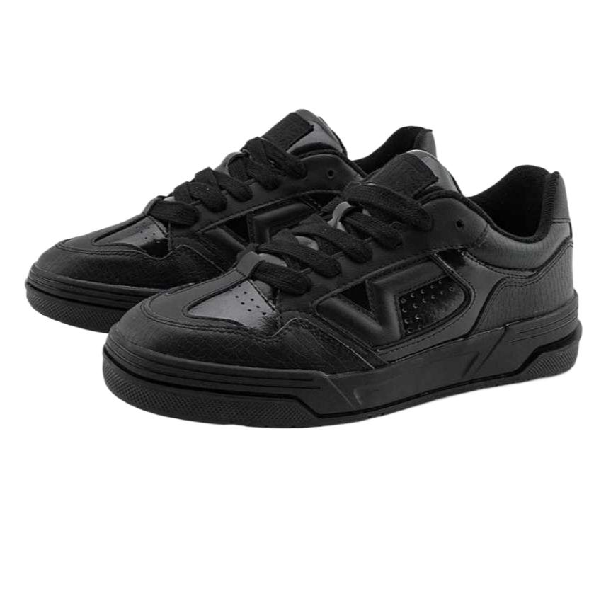 Vans Upland Outdoor Camping Comfortable Low-Top Skate Shoes Unisex Sneakers Black VN000D1HCJK