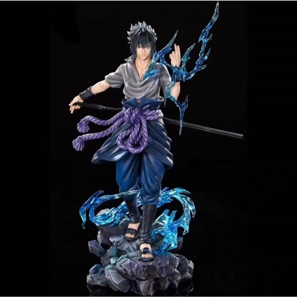 22cm Naruto Anime Figurka Uzumaki Naruto Uchiha Sasuke Akční Model PVC Soška Stolní Ozdoba Sběratelské Hračky Dárek