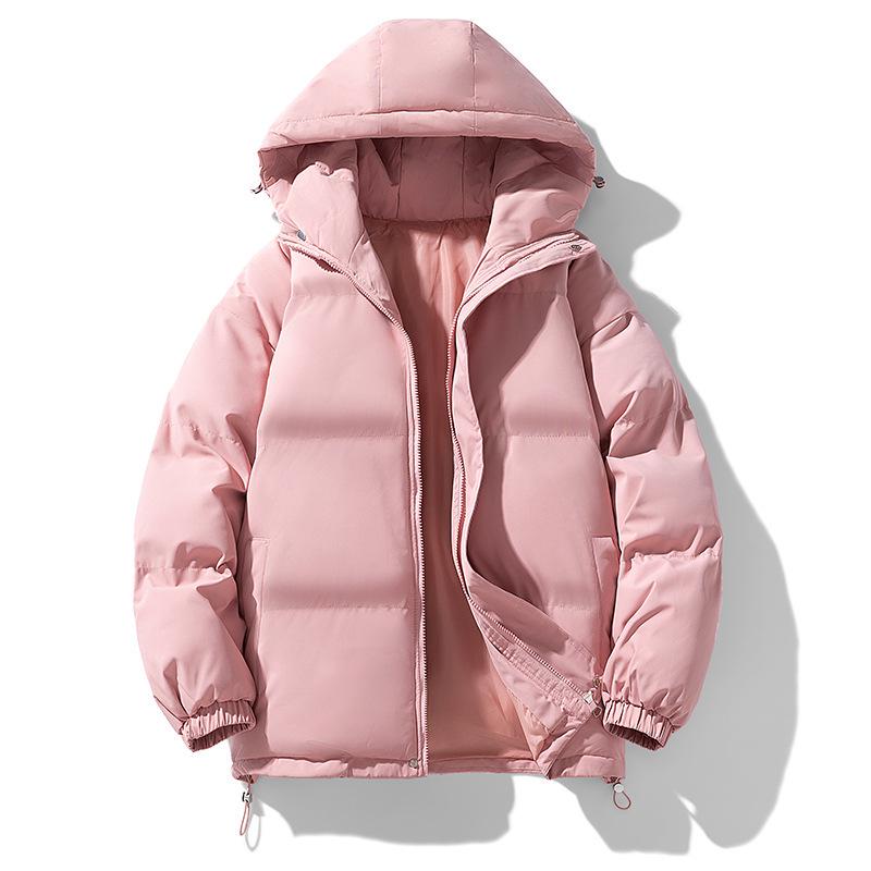 2025 New Korean-Style Oversized Cotton Jacket - Unisex Casual Autumn/Winter Wear