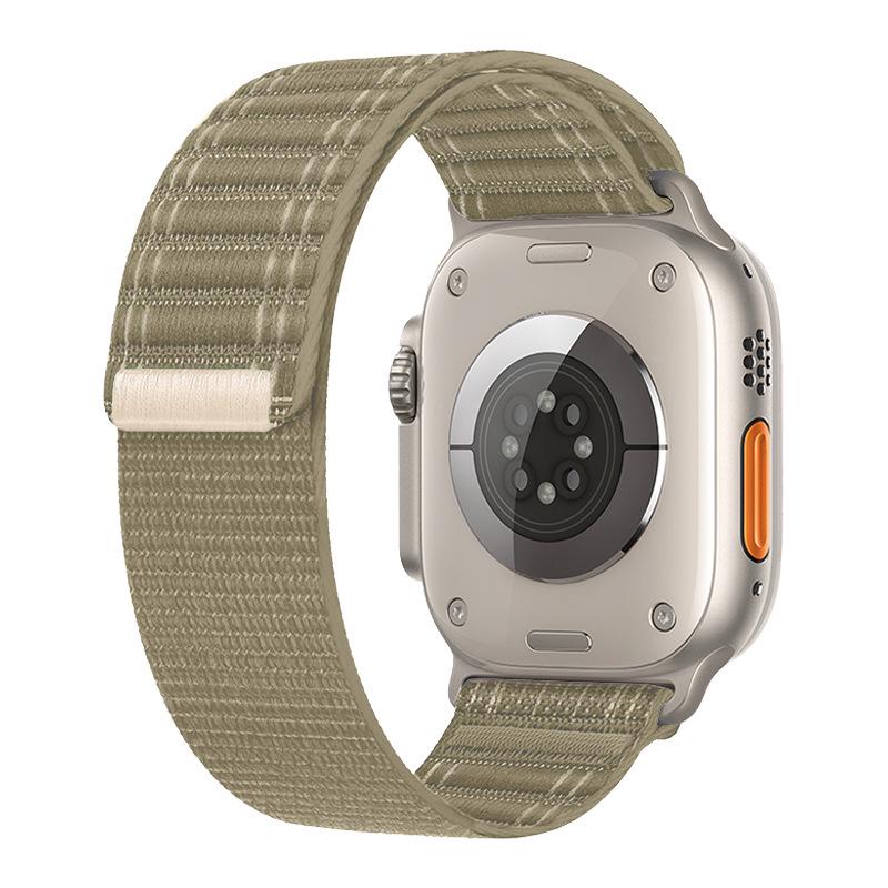 Compatible Wave Pattern Nylon Band for Apple Watch Ultra Series 10/9