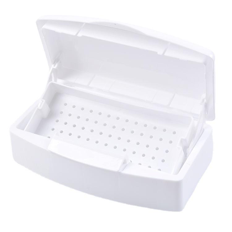 Nail Tool Alcohol Disinfection Box for Beauty and Cleaning