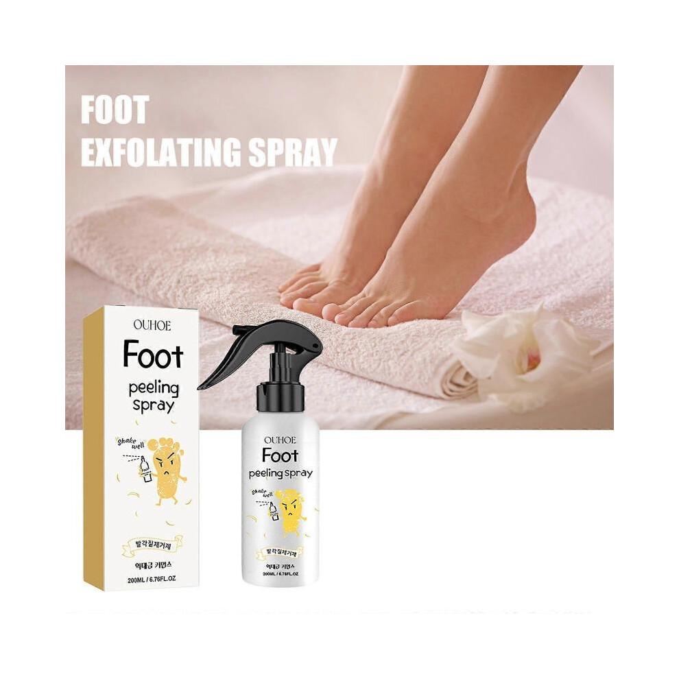 Feet Instant Foot Peeling Spray, Exfoliating Foot Mask for Summer, Hydrating & Antibacterial
