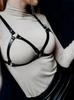 Cintura a Catena Moda Donna Cintura in Pelle per la Vita Pettorina Corsetto Bondage Lingerie Punk Gotico Abbigliamento Accessori Esotici