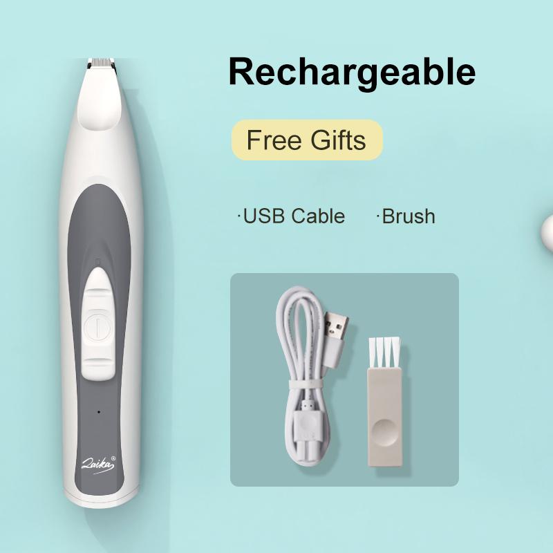

Cat Foot Shaver Dog Electric Groomer Trimmer with Led Lamp Usb Pet Cat Dog Face Foot Ear Hip Hair Paw Shaver Dog Grooming Tools