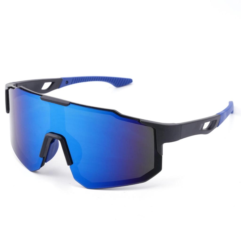 Large-Frame One-Piece Windproof Sunglasses for Cycling, Fishing & Driving