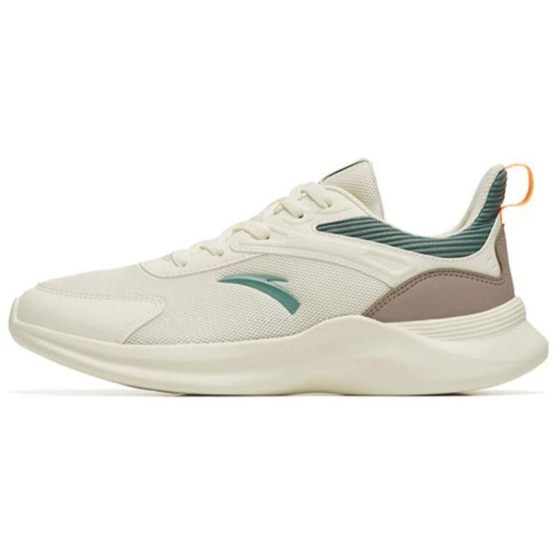 

Anta Road Run Shock Absorbers With Slip Resistant Features Low Top Running Shoes Men s White Green Sneakers 912245571-3 43
