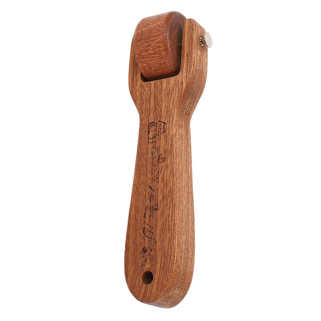 Wood Quilting Seam Roller Ergonomic Handle Multi Functional Sewing Push Pressing Wheel