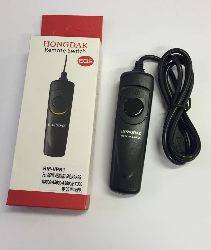 PCA Tech Remote Shutter Release Cable Cord To for Sony and Sony Alpha Cameras [Easy Grip, Beginner-Friendly] RM-VPR1