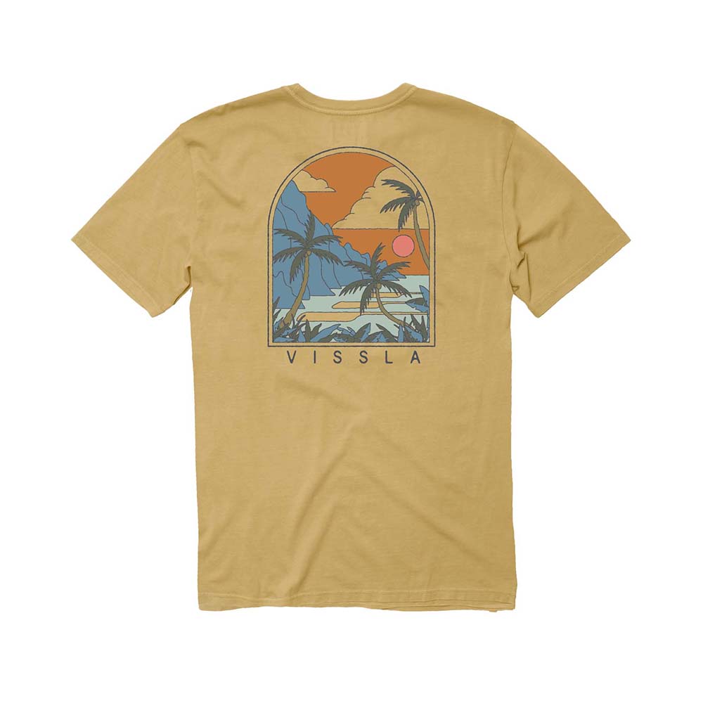 Bisla Bluffs Ss Pkt Tee-Ale M