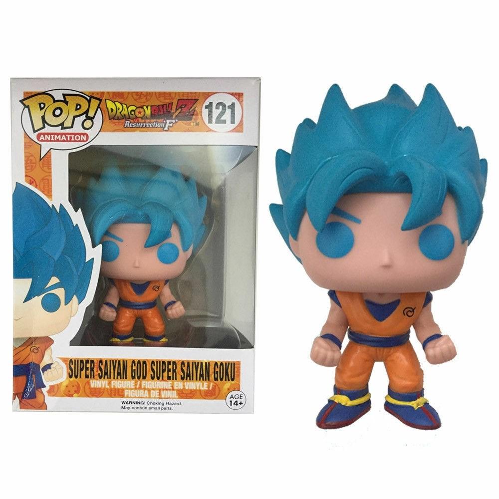 Premium Kwaliteit Pop Blauwe Goku Vegeta Figuur Met Prachtig Roze Haar En Klassiek Ontwerp