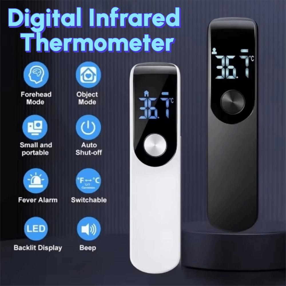 LCD Screen Forehead Thermometer Celsius Display Body Temperature Meter  Home Use