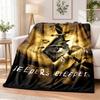 Jeepers Creepers The Creeper Flannel Throw Blanket Soft Warm Cozy For Sofa Bed Indoor Home Bedroom Use
