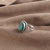 Natural Green Onyx Gemstone 925 Solid Silver Designer Handmade Jewelry Ring For Anniversary Gift RR-84-18
