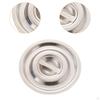 Casserole Lid Round Cover Kitchen Utensil with Polished Surface Easy to Clean Suitable for