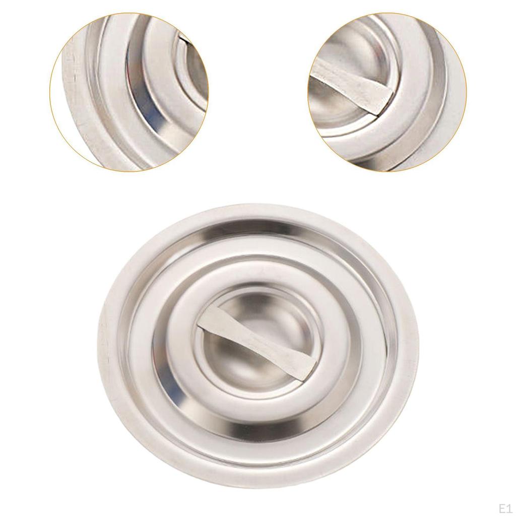 Casserole Lid Round Cover Kitchen Utensil with Polished Surface Easy to Clean Suitable for