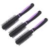 9 Row Comb Round Hair Brush Vent Brush Styling Hair Brush Roller Comb  For Salon Use