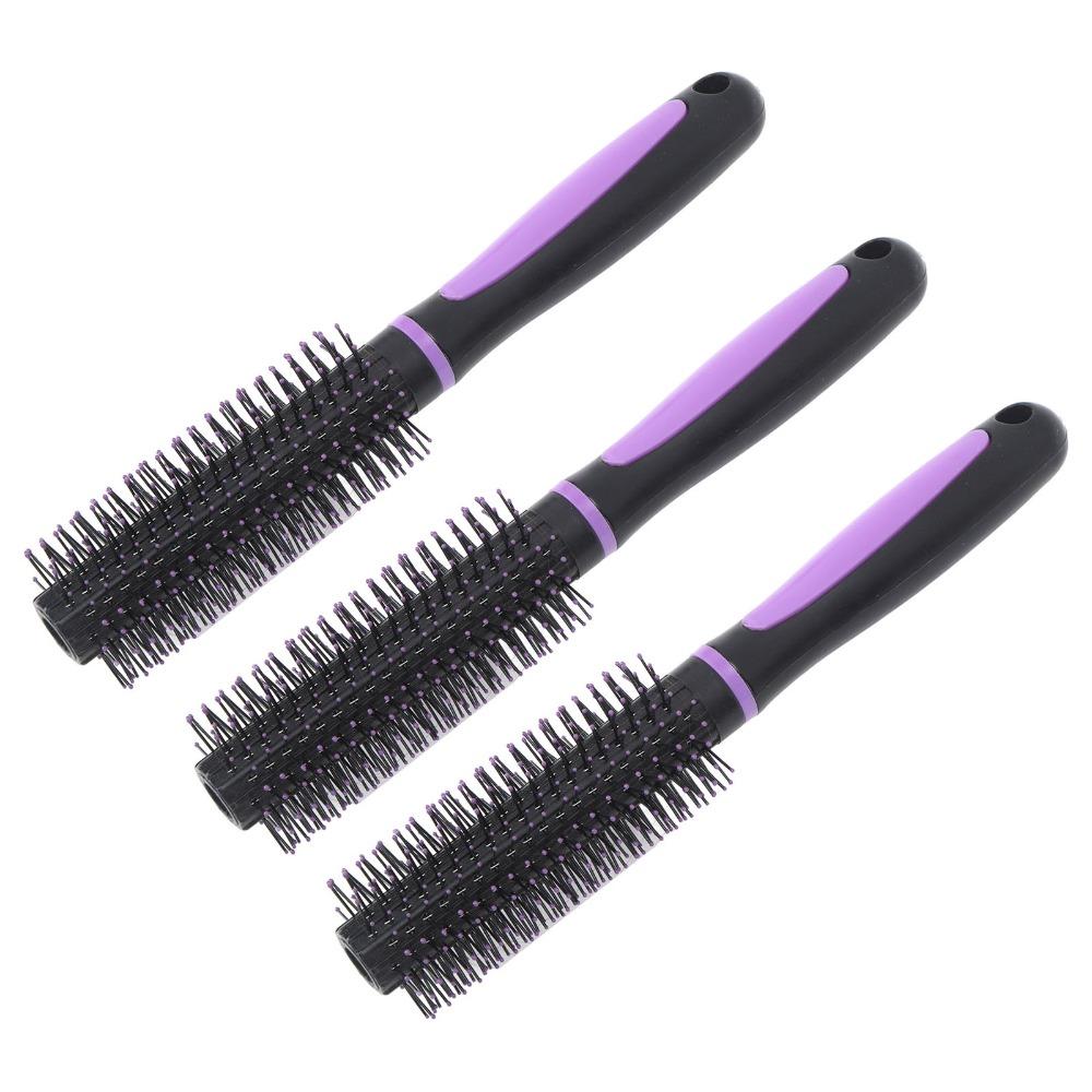 9 Row Comb Round Hair Brush Vent Brush Styling Hair Brush Roller Comb For Salon Use