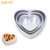 6inch Heart Baking Pan Aluminum Alloy Dishwasher Safe Non Finish