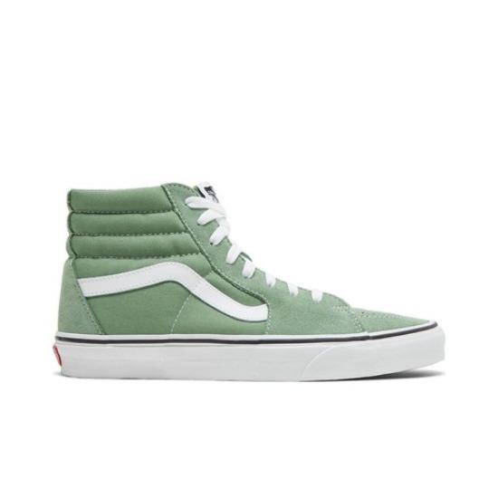 

Vans Sk8-Hi бледно-зеленый VN0A32QG4G6 Мужская обувь EU 35 зелёный/белый