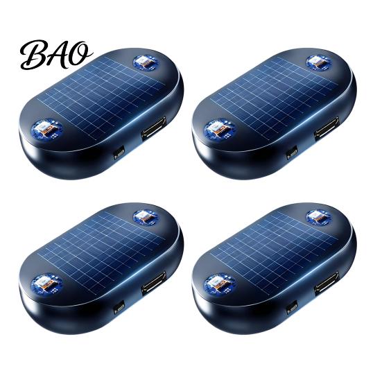 Winter Driving Safety Gadget Portable Solar Car Windshield De-Icer with USB Output, Electromagnetic Molecular Anti-Freeze Vehicle Antifreeze