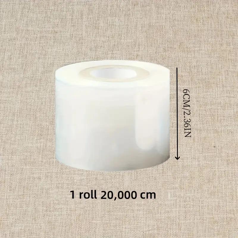 

20000cm Stretch Film Roll for Bottles Jars & Cans | No-Heat Sealing Shrink Wrap | Easy Packaging Solution