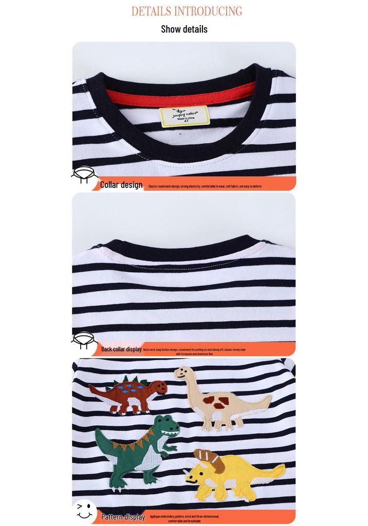2026 New Boys' Cartoon Short-Sleeve Cotton Shirt for Summer
